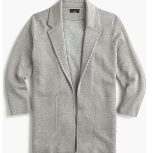 J. Crew Sophie Open-front Sweater-blazer For Women